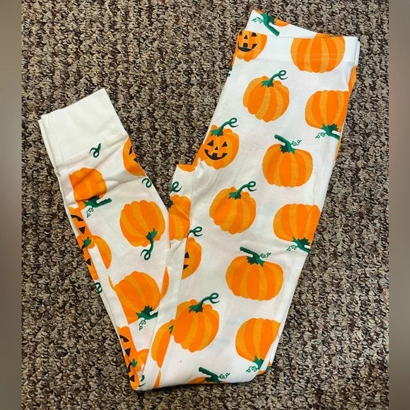 Old Navy Kids Pumpkin Pajama Set, Size Large - Picture 9 of 9
